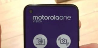 Motorola One Vision с экраном 21:9 с «дыркой» на живом фото