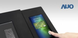 AUO представила LTPS-экран со сканером отпечатков пальцев