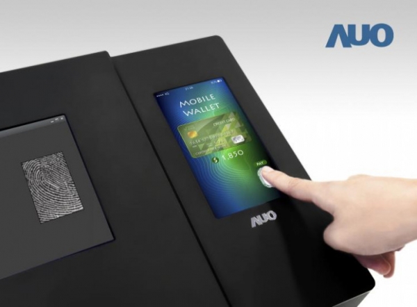 AUO представила LTPS-экран со сканером отпечатков пальцев