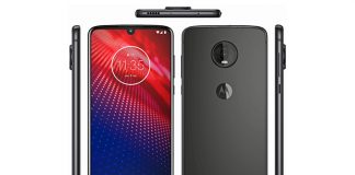 Утечка показывает смартфон Moto Z4 со всех сторон