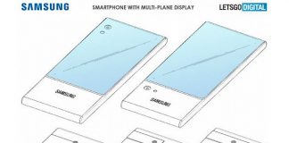 Samsung запатентовала смартфон с экранами спереди, сзади и сверху