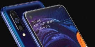 Рендеры Samsung Galaxy M40 с динамиком в экране в трех цветах