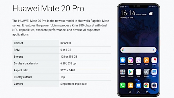 Huawei Mate 20 Pro вернулся в лоно участников Android Q Beta