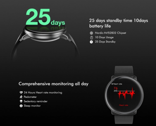 UMIDIGI представила Uwatch 2 – доступные часы с цветным экраном