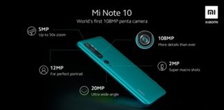 Samsung + OmniVision = Xiaomi Mi Note 10: новые подробности по камере