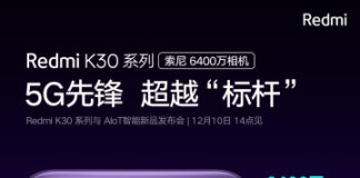 «Супер-камера» Xiaomi Redmi K30 первой предложит новый сенсор Sony